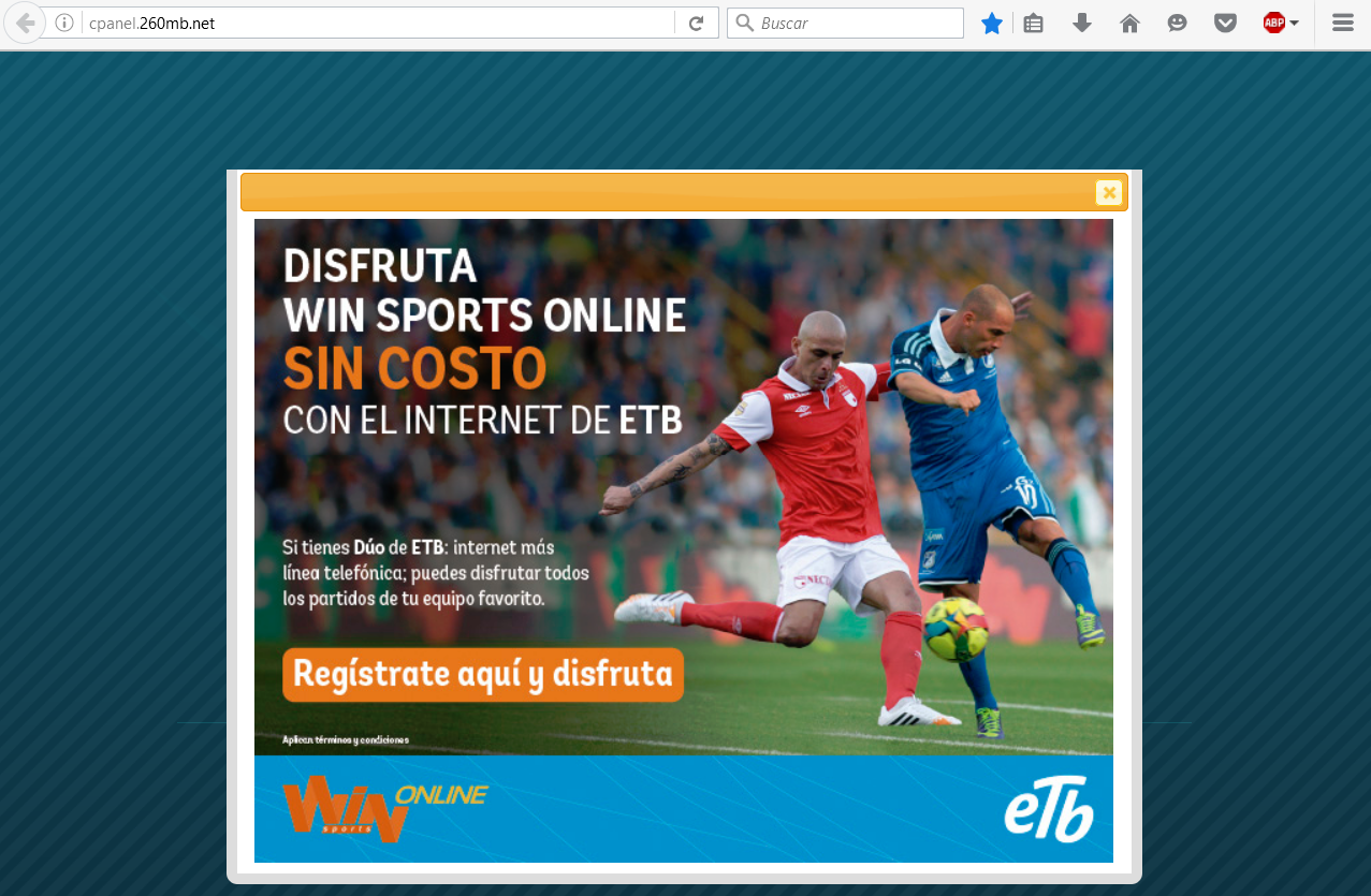 Publicidad invasiva 1 canal Win Sports online.png