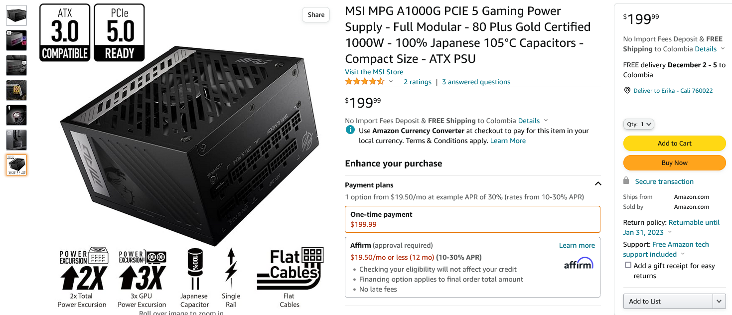 Screenshot 2022-10-14 at 13-55-58 Amazon.com MSI MPG A1000G PCIE 5 Gaming Power Supply - Full ...png