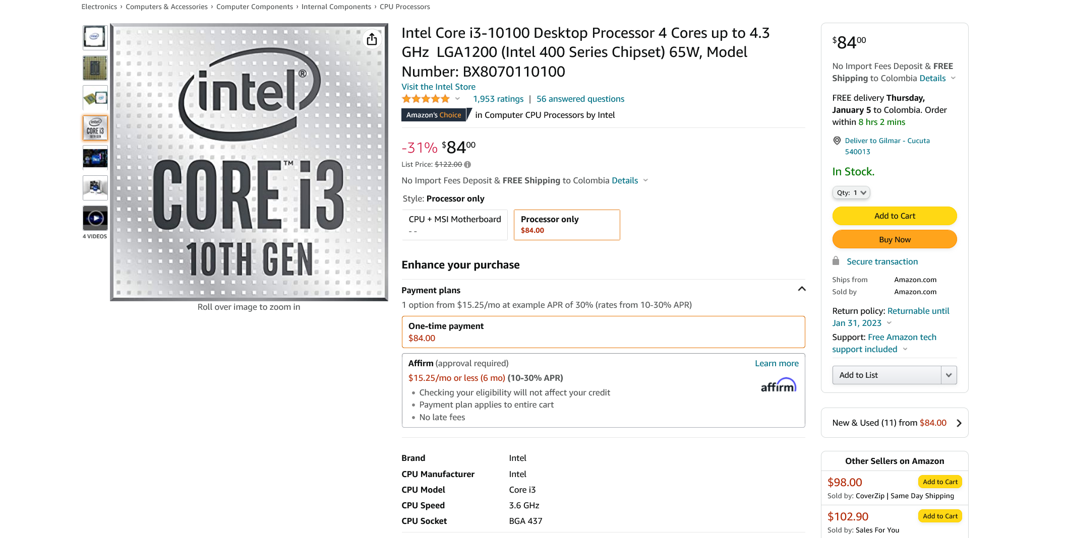 Screenshot 2022-12-21 at 17-57-26 Amazon.com Intel Core i3-10100 Desktop Processor 4 Cores up ...png